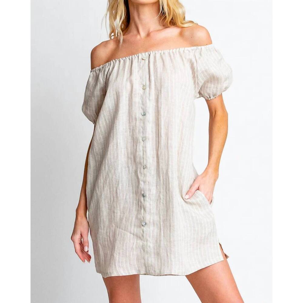 NEW MONTE reily mini in sand stripe
